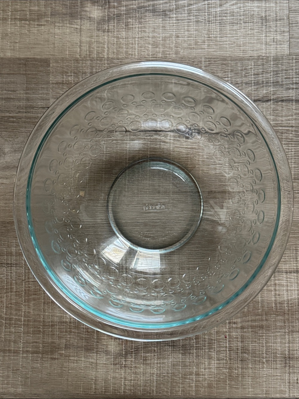 Vintage PYREX 325 Bubble Dot Test Pattern 2.5 Qt Mixing Bowl USA HTF